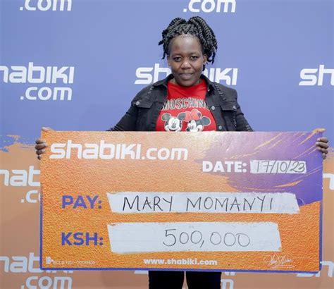 Mary Momanyi lands 28th Shabiki Kaende Jackpot .